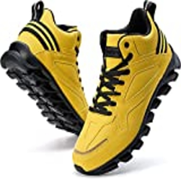 Joomra Men\'s Stylish Sneakers High Top Athletic-Inspired Shoes